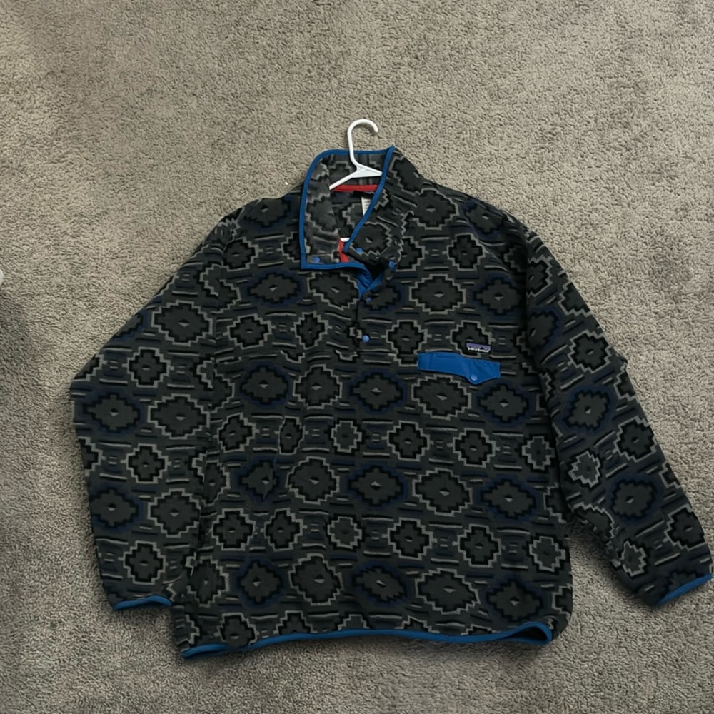 Men’s Patagonia Synchilla Fleece Pullover Jacket XXL